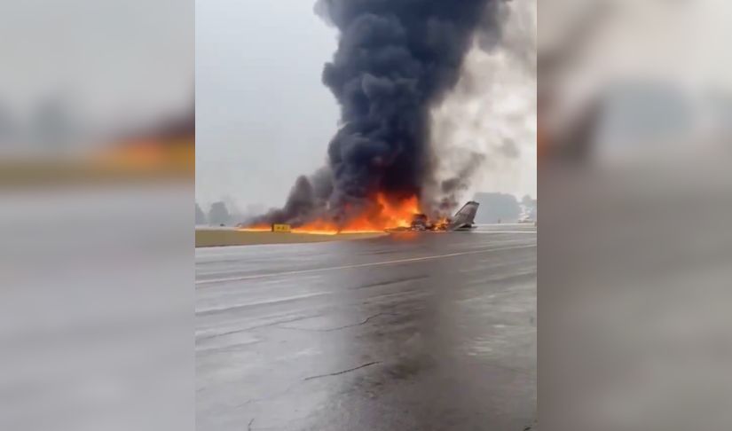 Momento del accidente