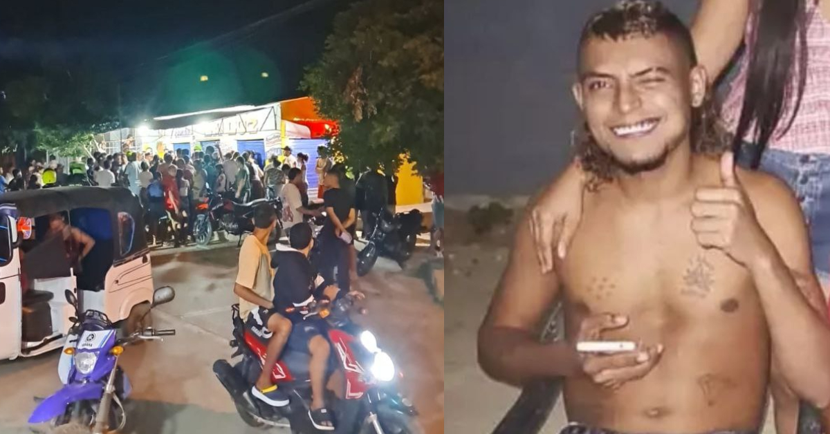 El hombre fue identificado como Jorge Andrés Palma Peralta, de 27 años de edad.