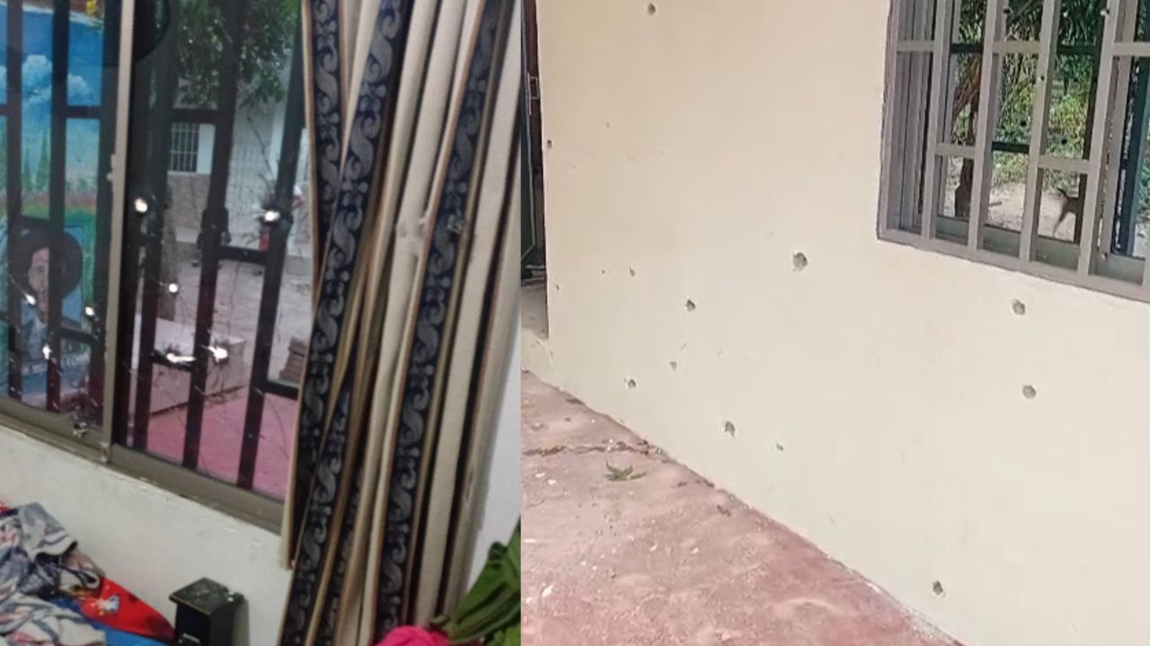 Cinco sujetos armados estaban en busca de alias de ‘El Chorro’.