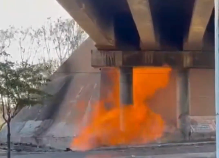 Momento de la conflagración