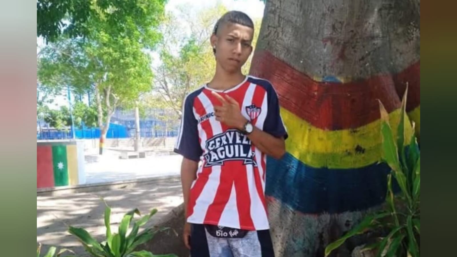 La víctima fue identificada como Dillian Yair Mackeen Martínez, de 15 años, conocido con el alias de Dilan.