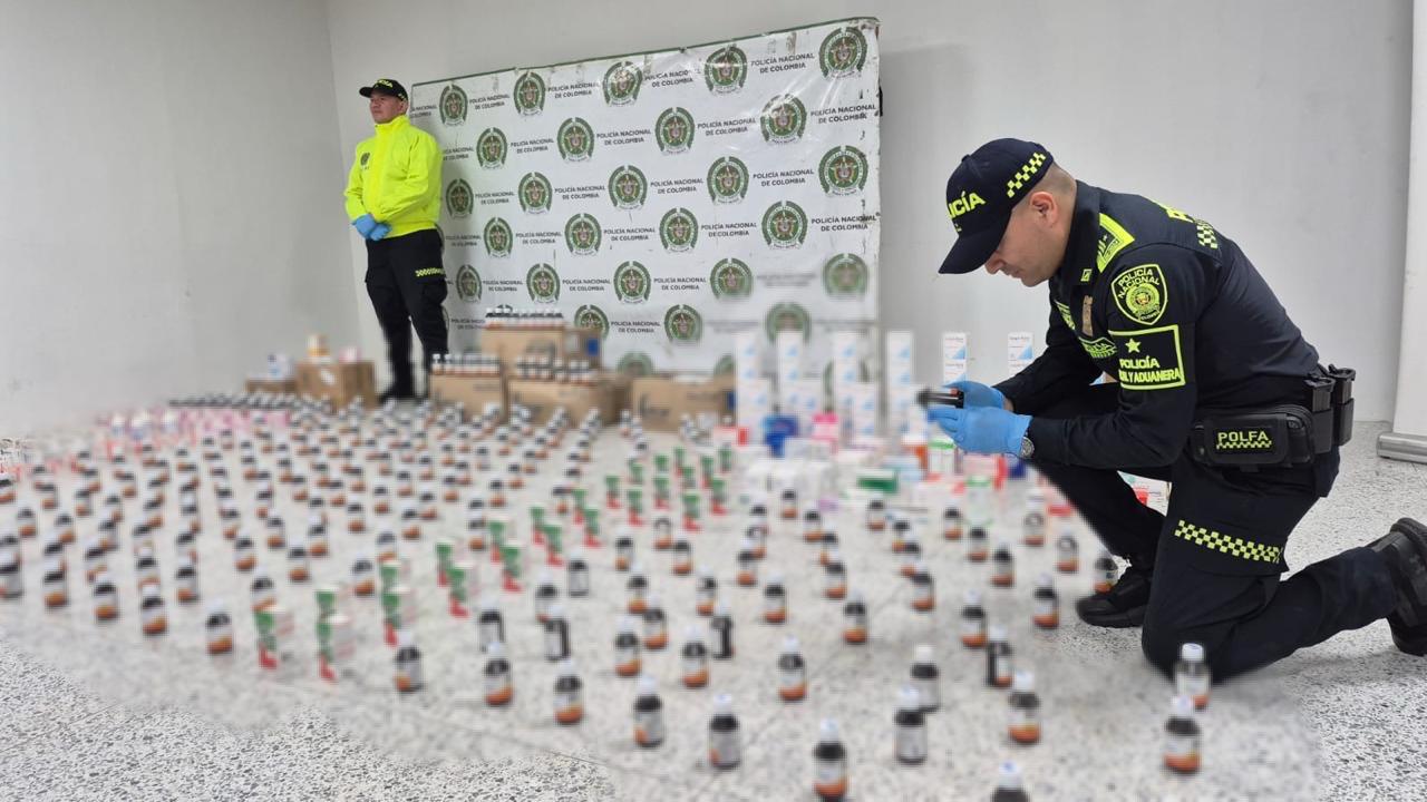 Medicamentos incautados 