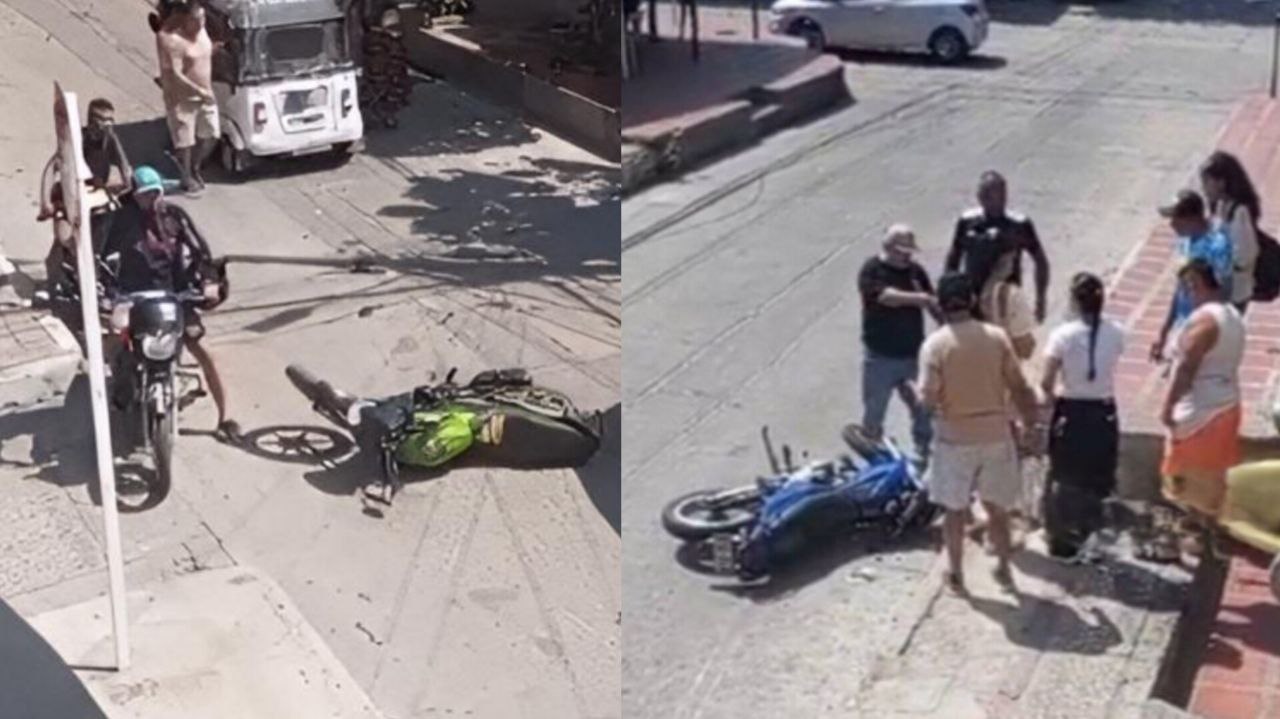 Momento del accidente