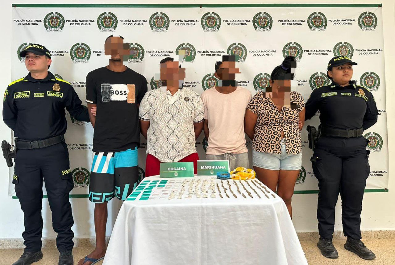 Fotografía suministrada por la Policía del Atlántico.