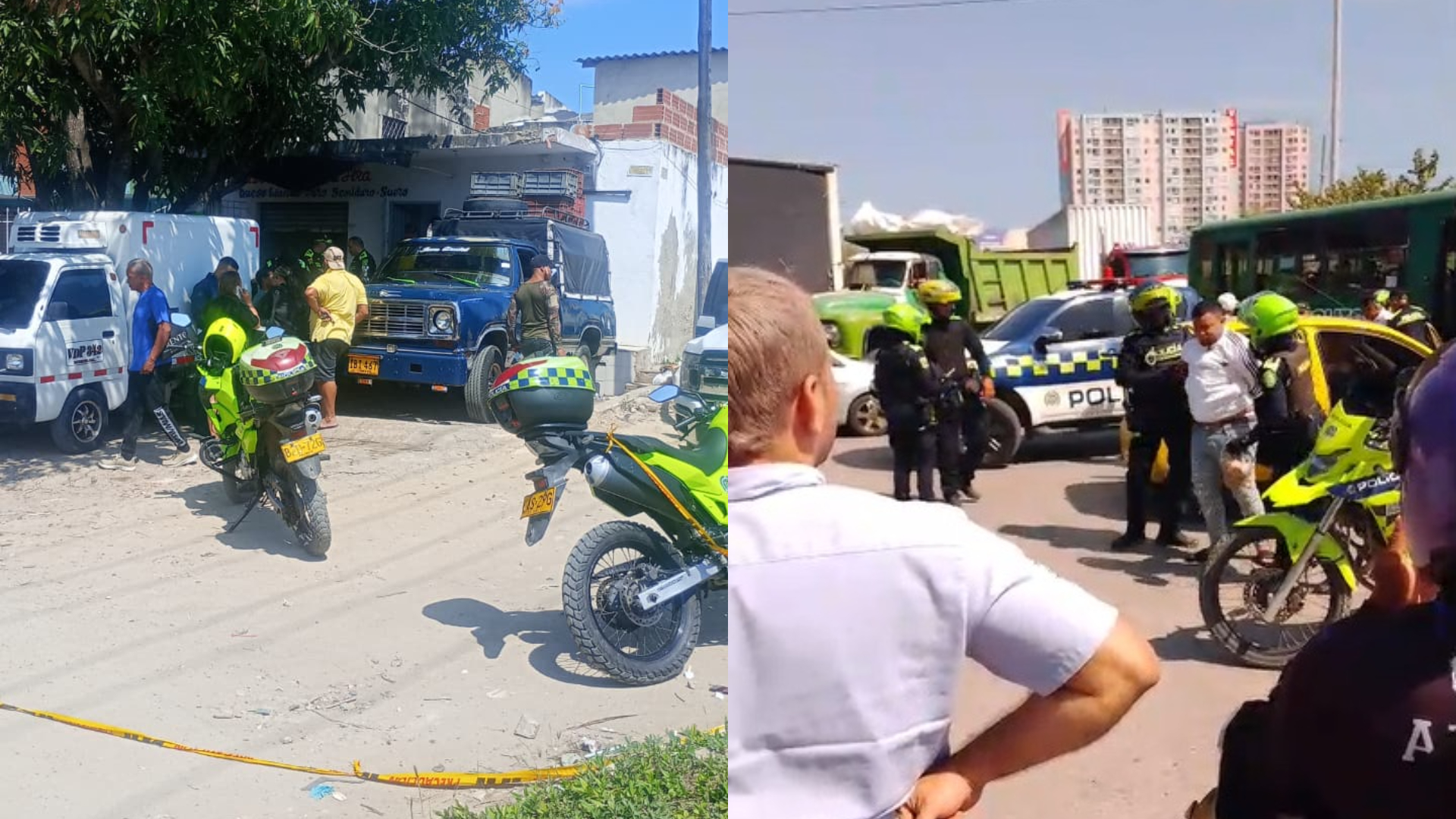 La víctima fatal fue identificada como Oscar Antonio Mantilla Iriarte, de 56 años de edad