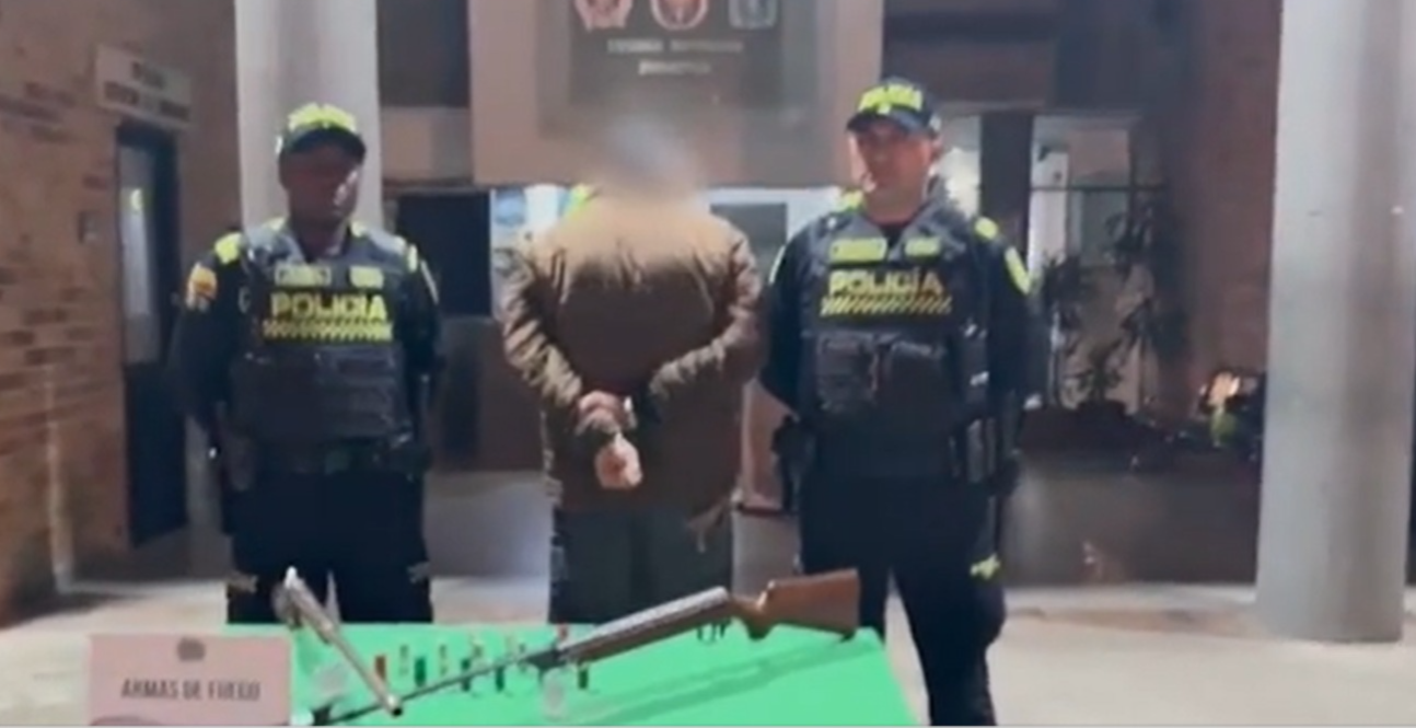 Capturado en flagrancia