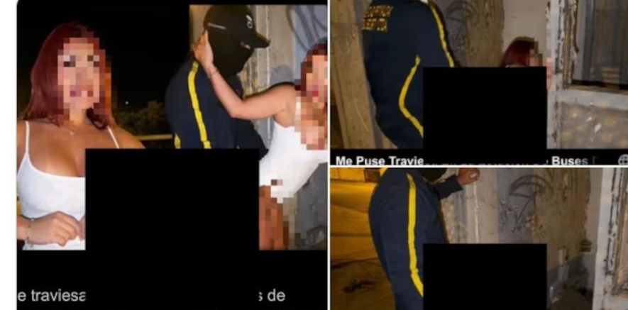 La actriz de cine para adultos, la colombiana Alejandra Palacios, es la que aparece en la grabación. 