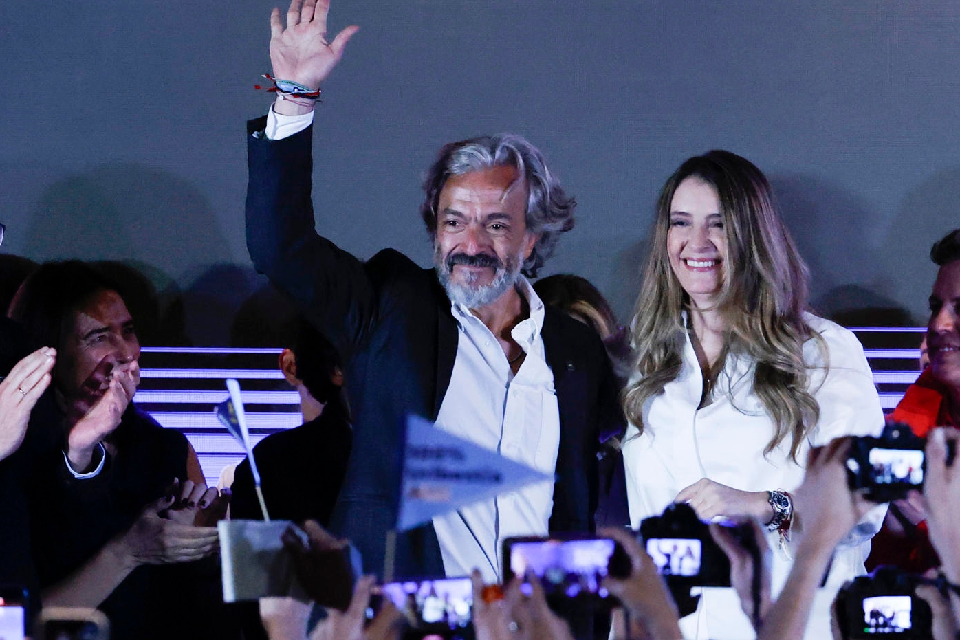 Paloma Valencia y Juan Daniel Oviedo 