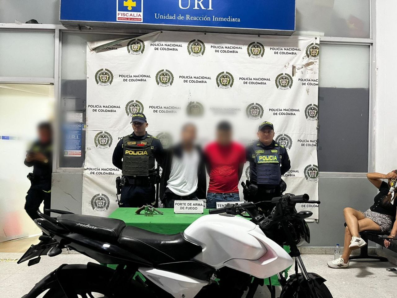 Foto suministrada por la Policía Metropolitana.