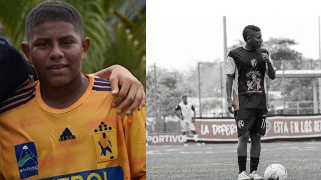 Agmeth Elías Garavito De las Salas, de 18 años