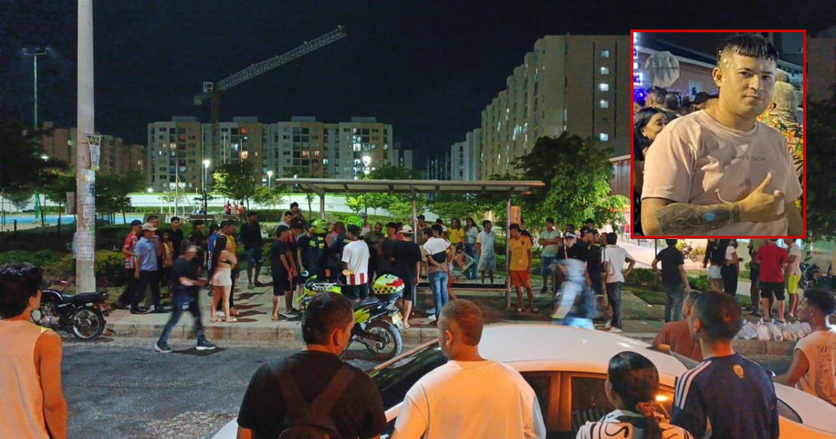 La víctima fue identificada como Jesid Ángel Monsalvo de Alva, de 29 años.