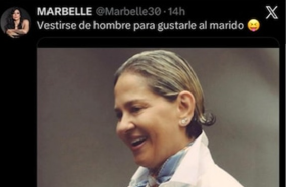 El comentario fue realizado por medio de la cuenta de X de la cantante