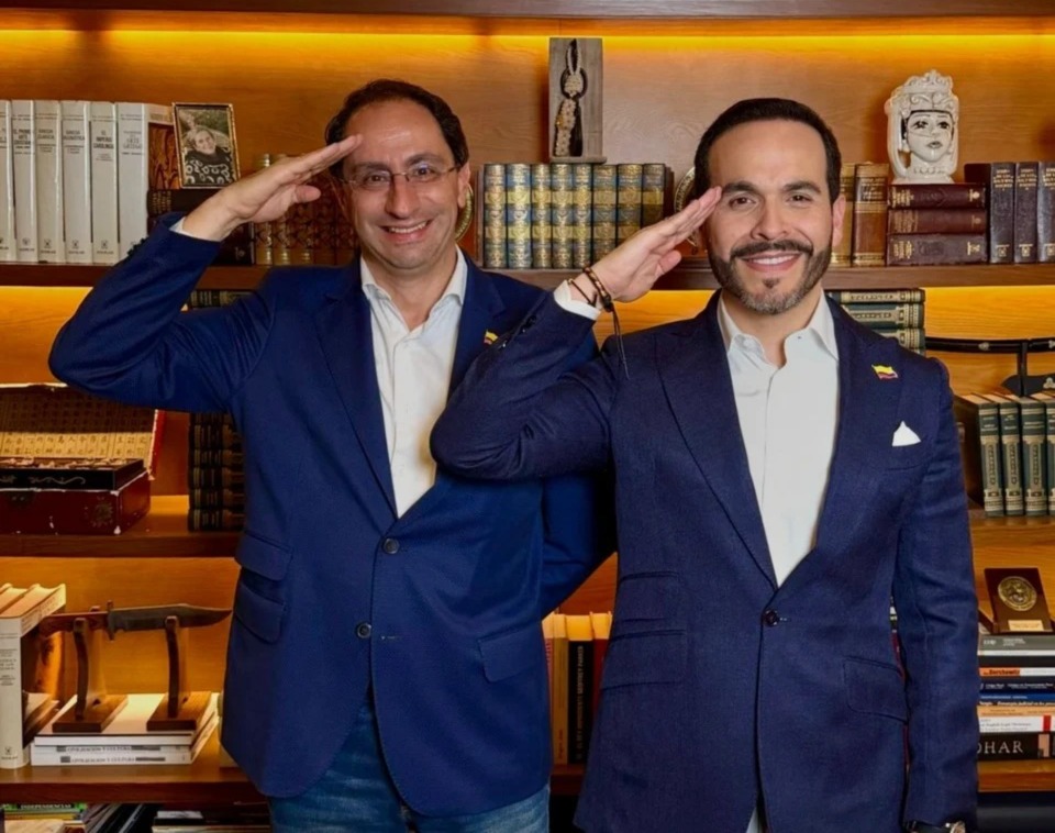 Abelardo de la Espriella y José Manuel Restrpo