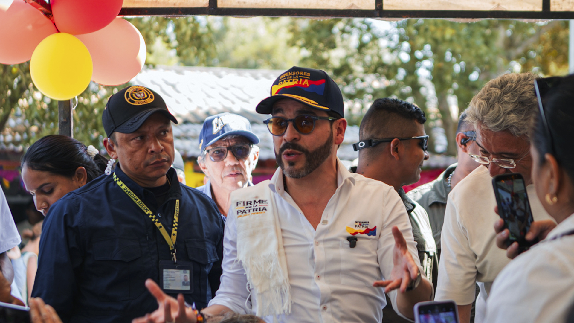 Abelardo De la Espriella, candidato presidencial.