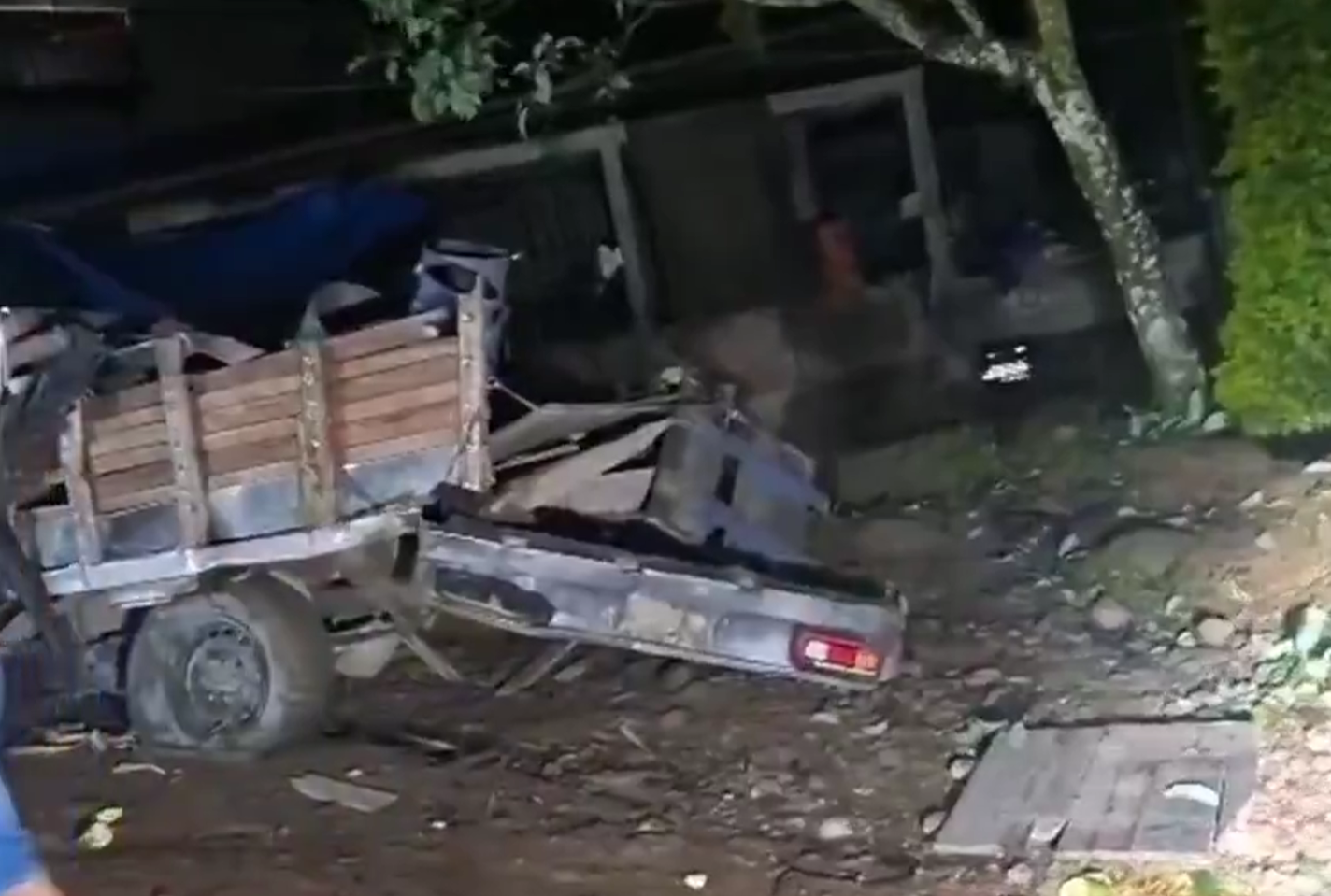 Momentos luego del ataque