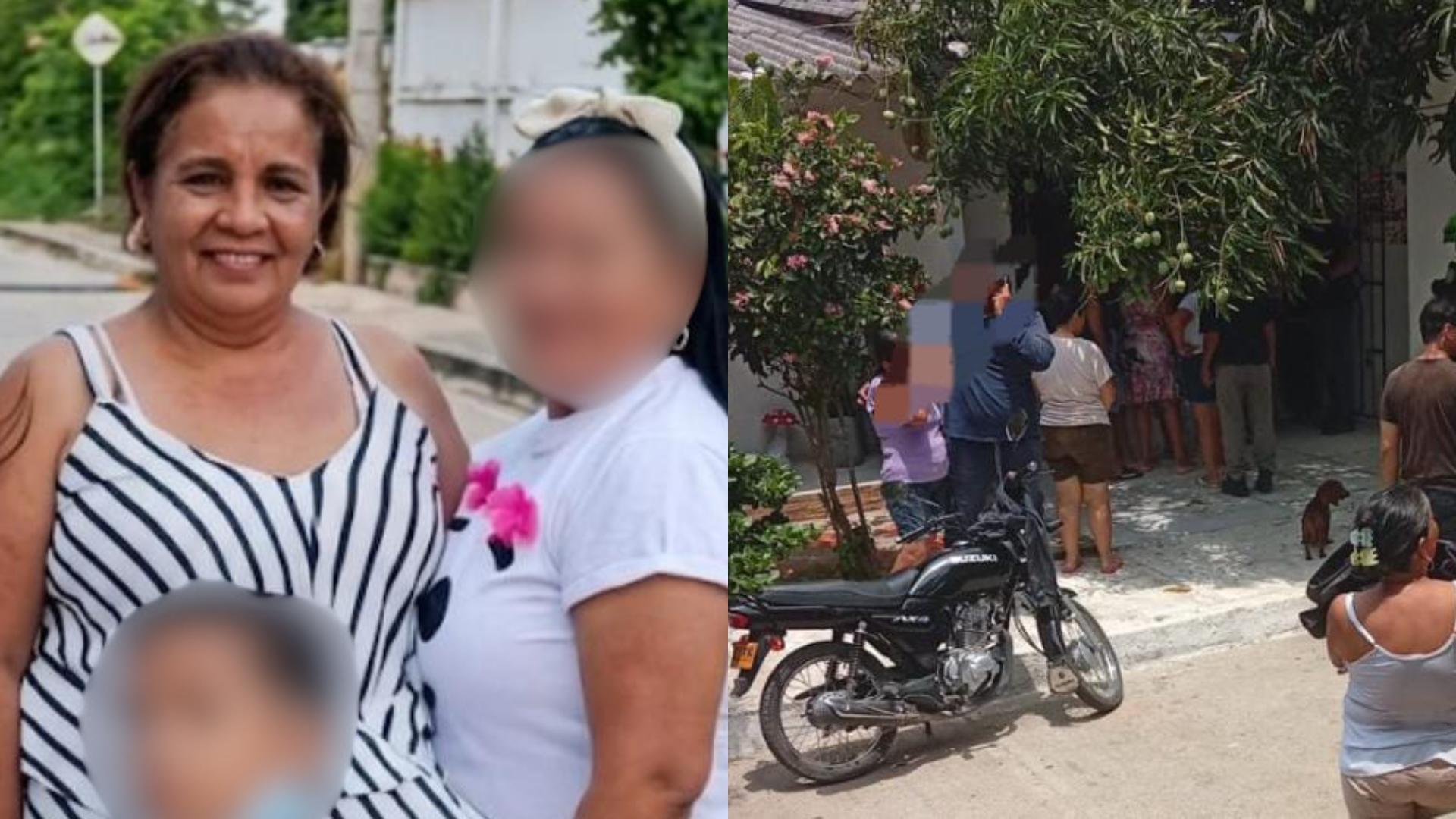 Maribis Escobar, de 45 años de edad, asesinada a bala dentro de su vivienda.