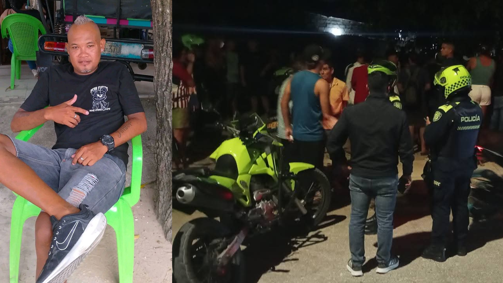 Eduardo Antonio Pizarro Fontalvo, de 35 años, asesinado a tiros.