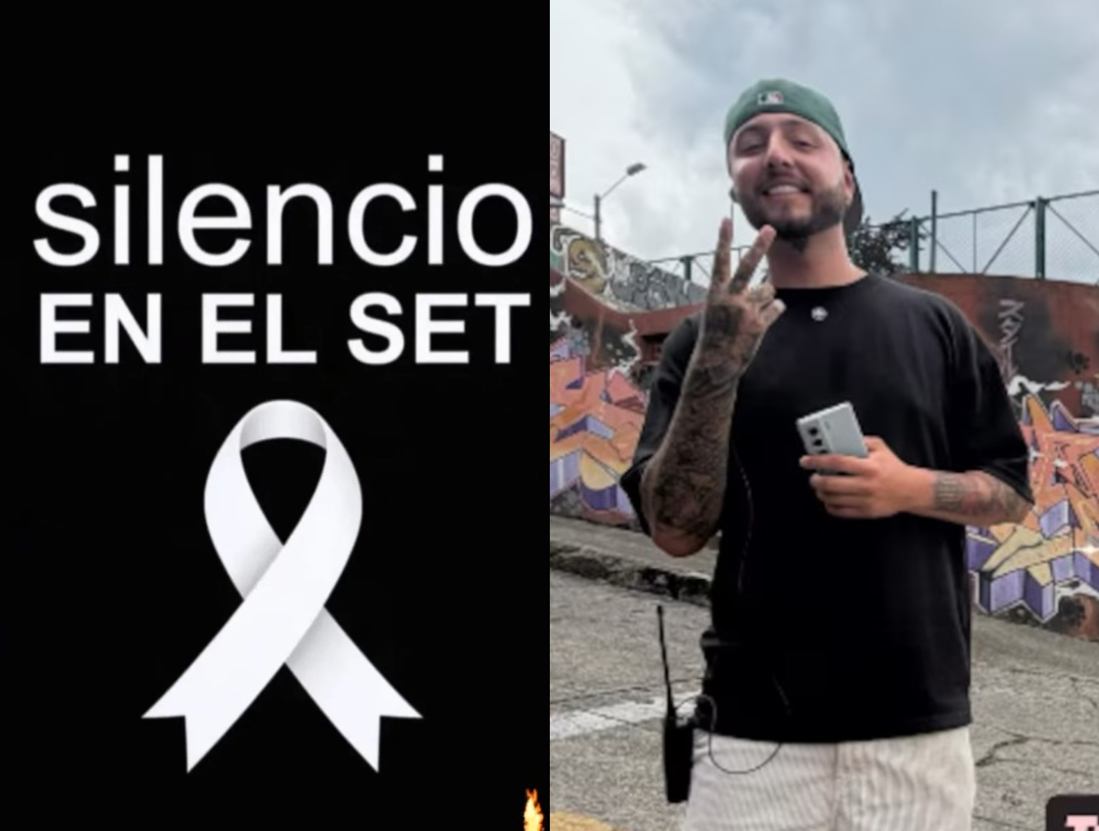 Etiqueta de la producción del serie 