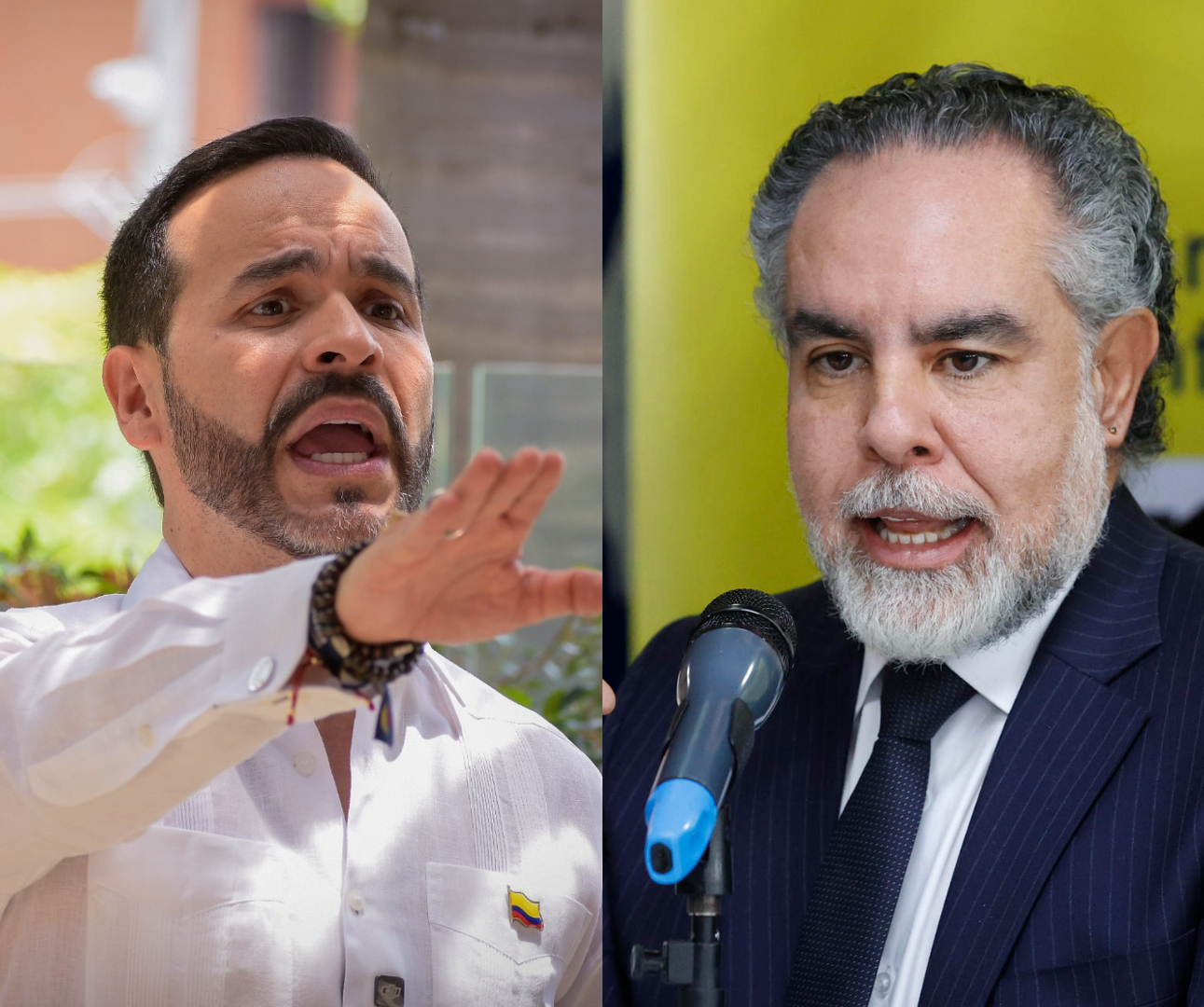 Abelardo de la Espriella y Armando Benedetti