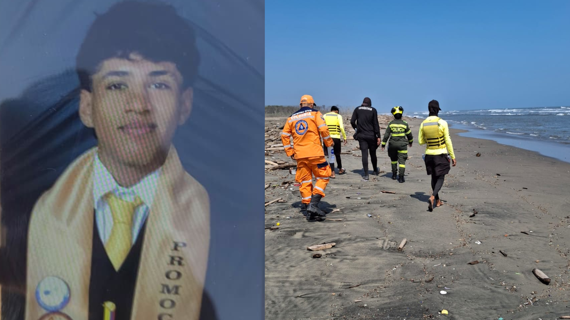 Santiago Andrés Fonseca Muñoz, de 17 años