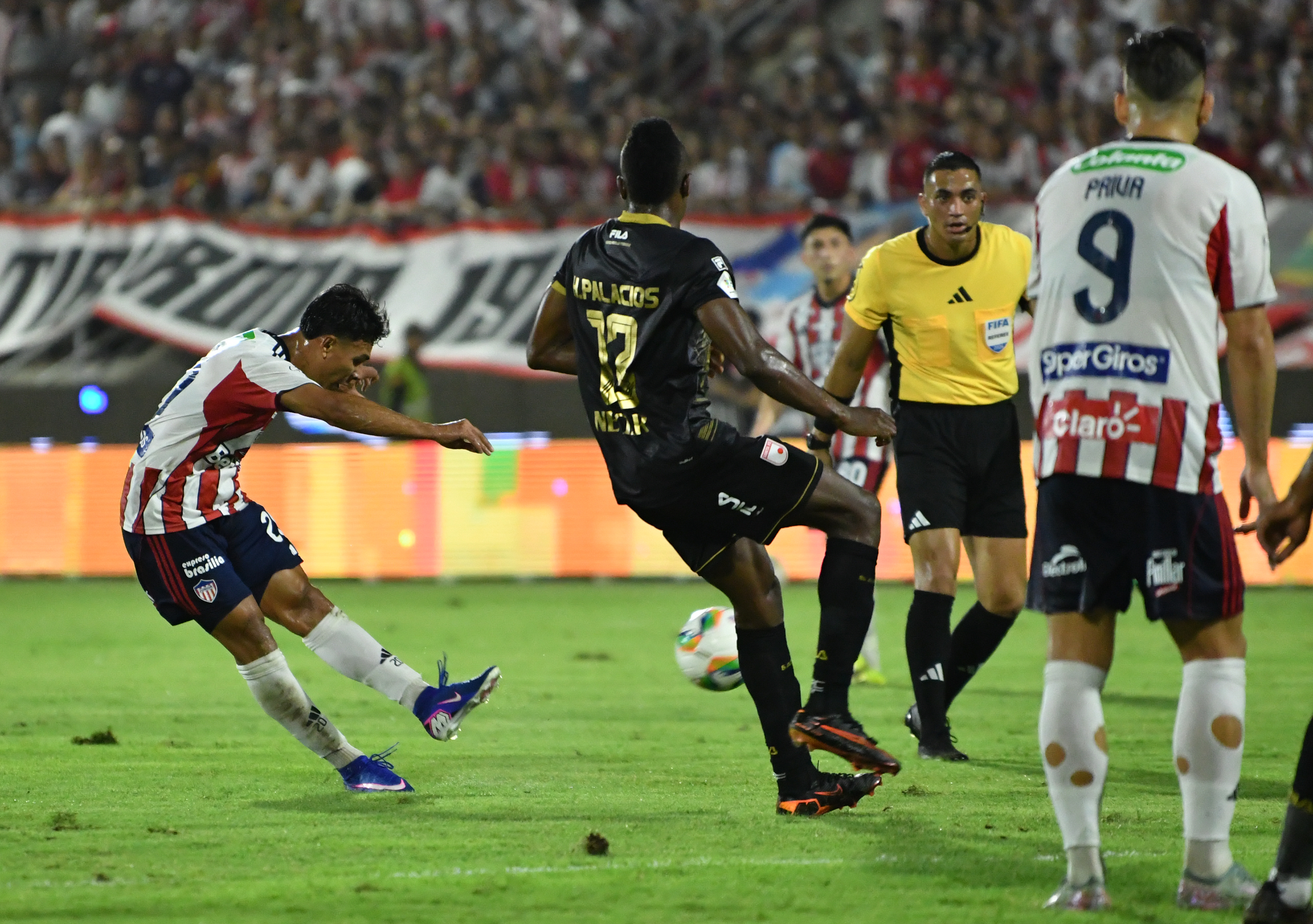 Momentos del partido