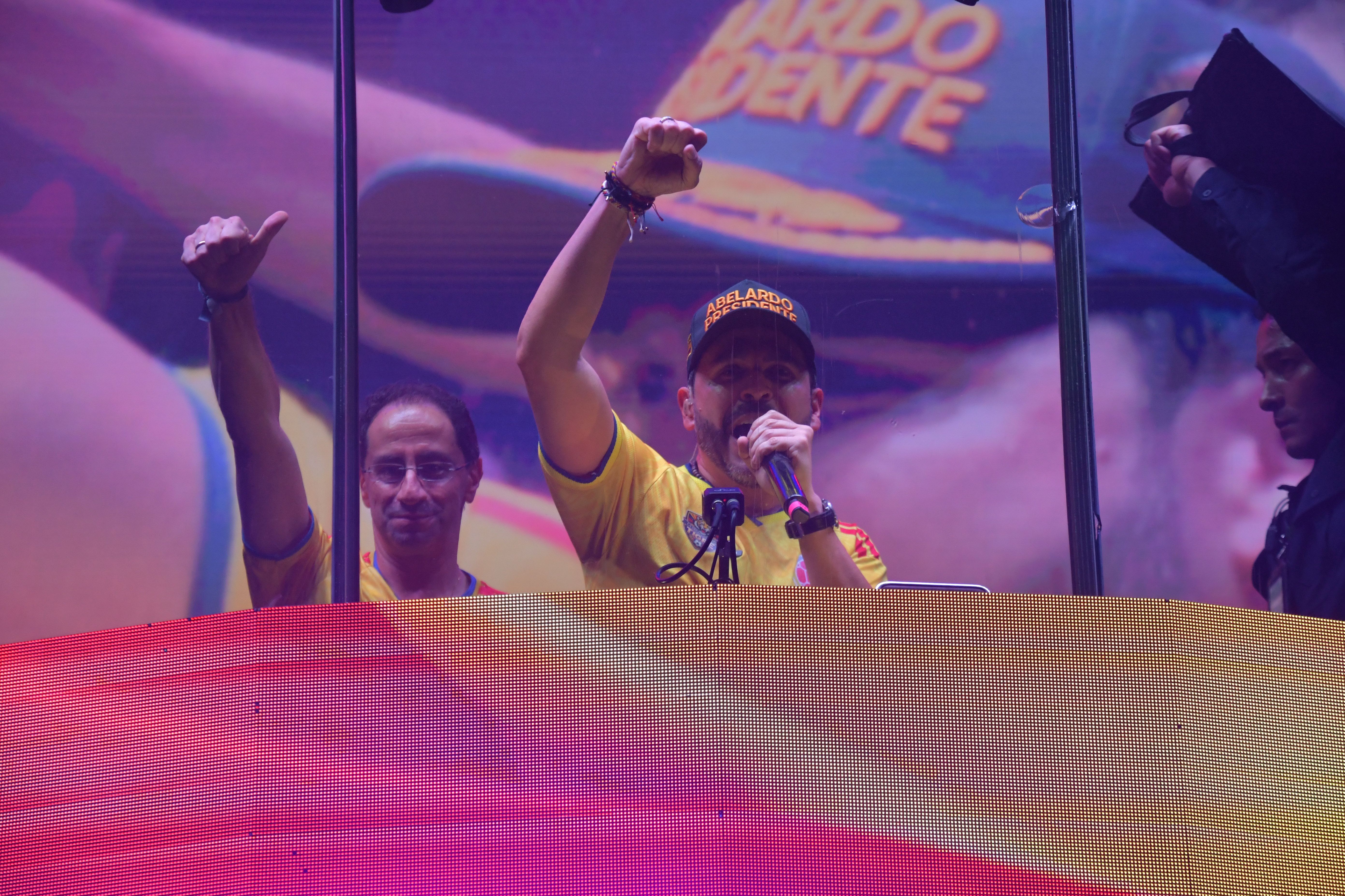 Abelardo de la Espriella en su cierre de campaña 