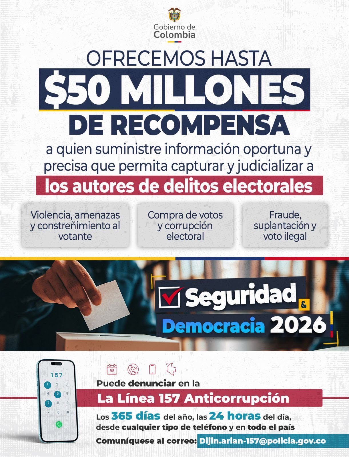 Flyer de recompesa