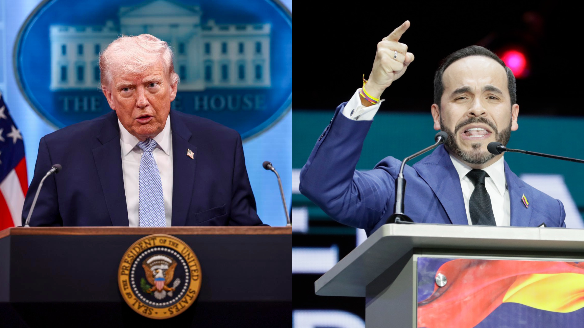 Trump anunció respaldo total a Abelardo De la Espriella