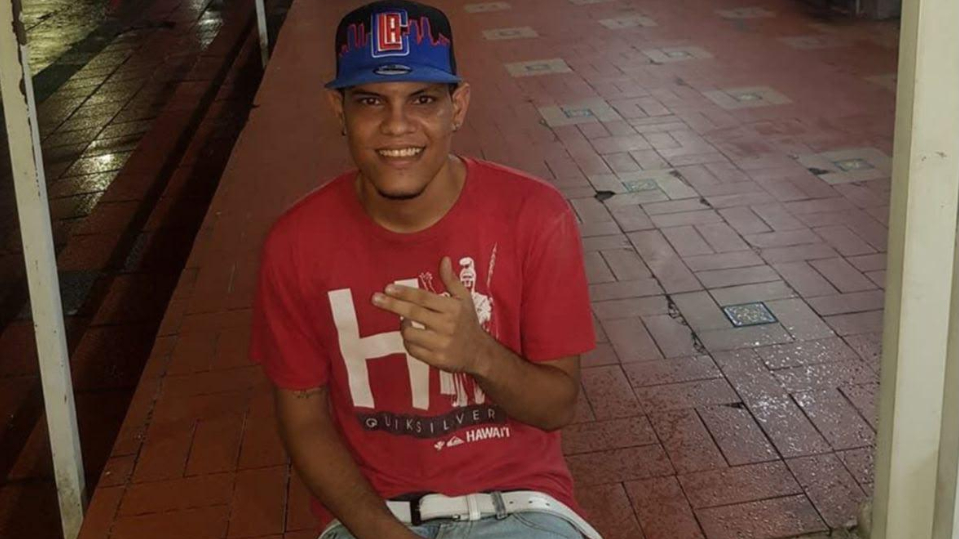 Denilson Otero Lara, de 24 años de edad, asesinado a balazos.