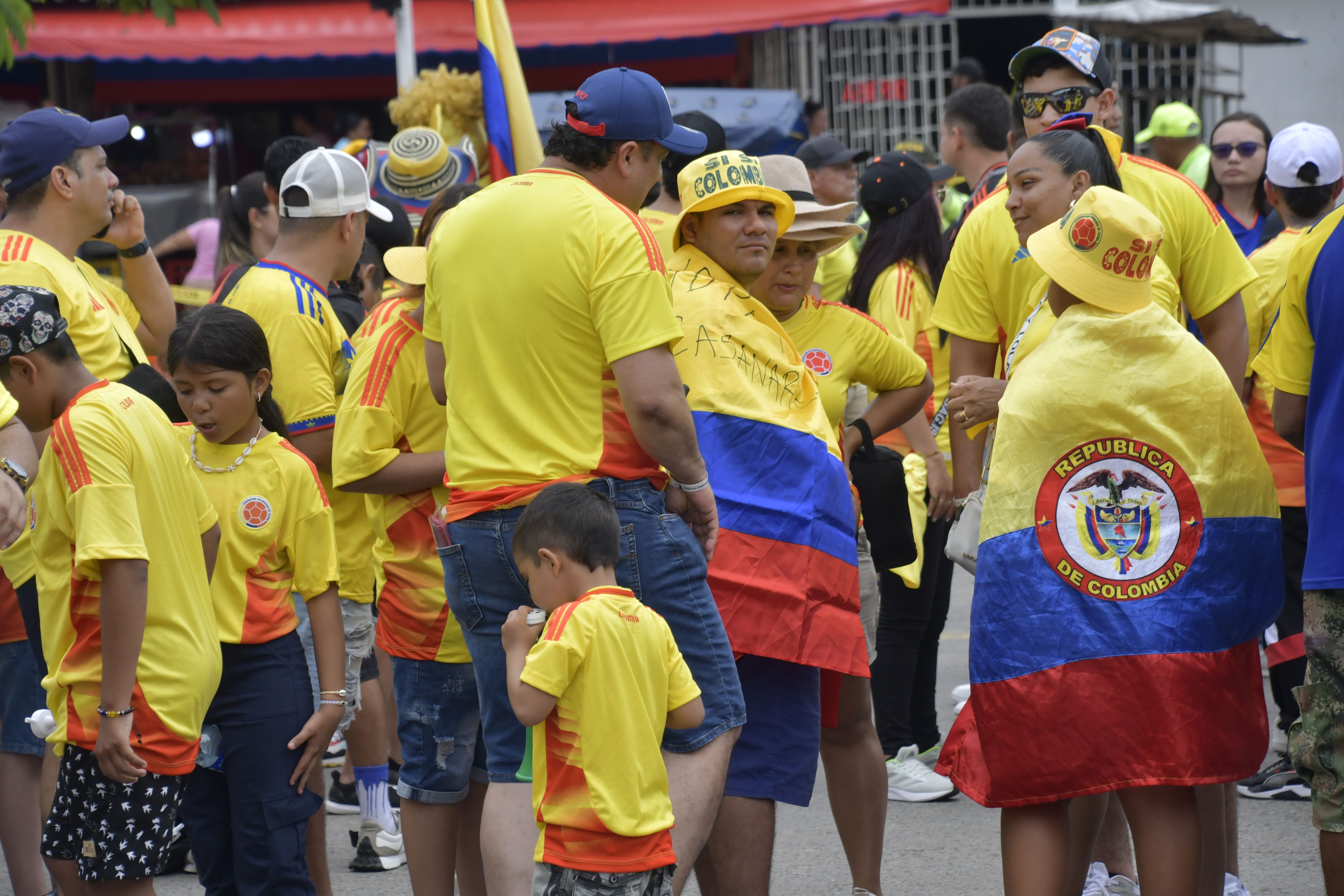 Hinchas de Colombia 