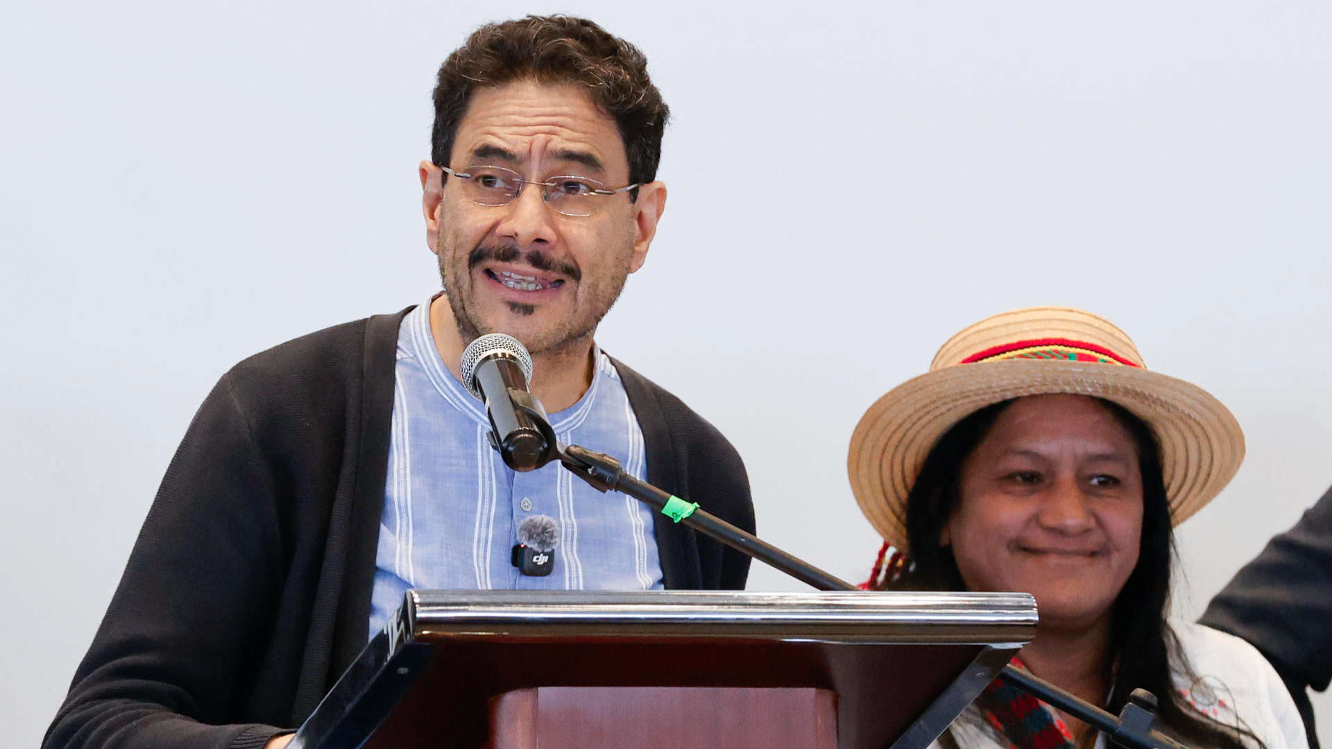 Iván Cepeda y Aída Quilcué.