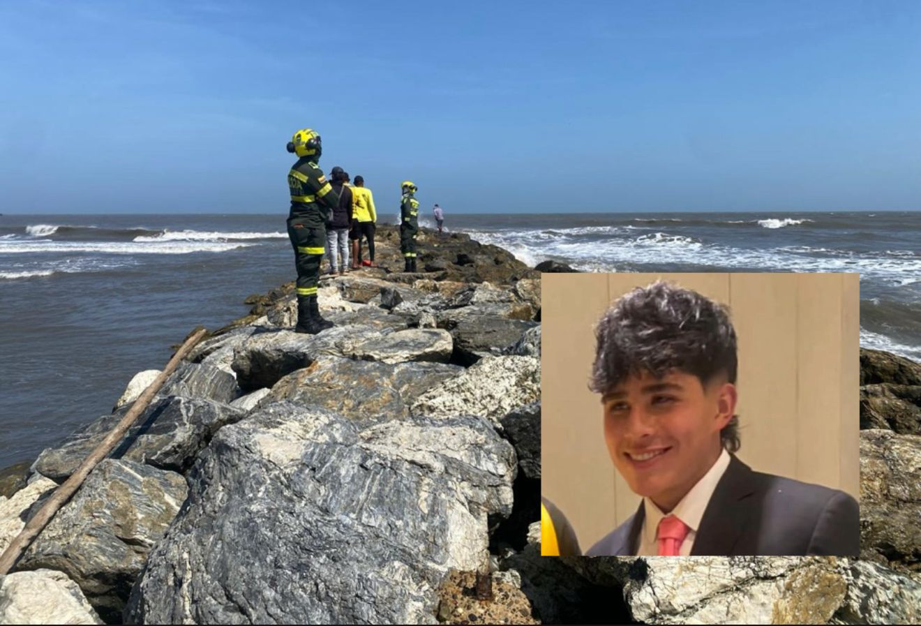Samuel Cárdenas Roa, de 17 años, desapareció en las playas de Salgar.