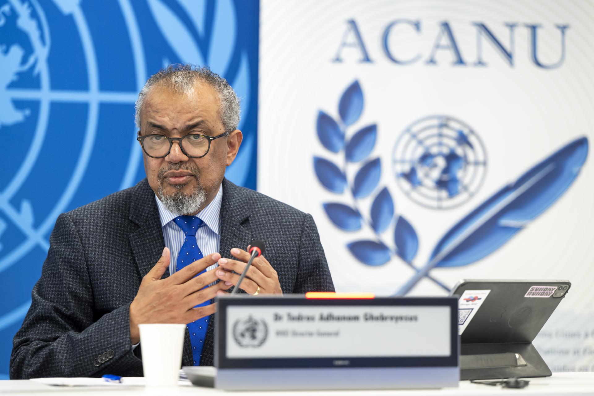 Tedros Adhanom Ghebreyesus, director de la OMS.