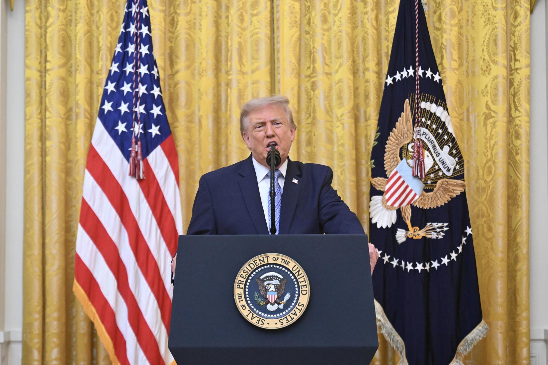 Donald Trump, presidente de Estados Unidos.