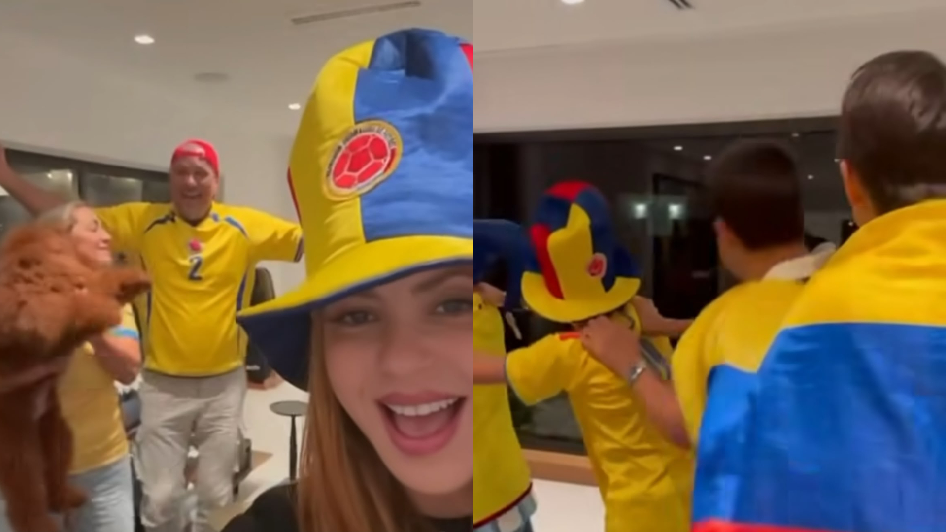 Shakira tras triunfo de la Selección 