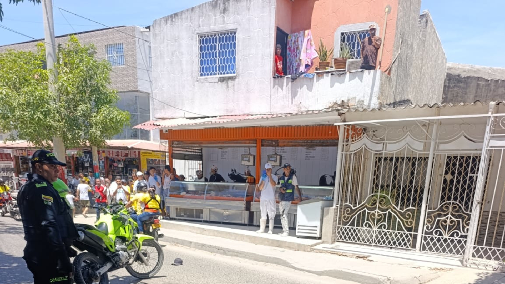 Lugar del ataque 