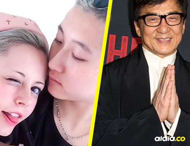 Jackie Chan y su hija