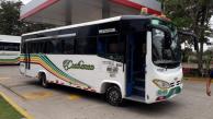 Conductores de Cootransa protestaron por su seguridad.