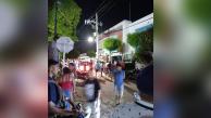 El hecho ocurrió siendo las 7:37 p. m., en la calle 8 con carrera 7, del barrio Camilo Torres