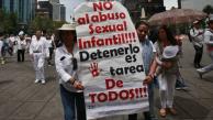 Imagen de referencia marcha contra el abuso sexual infantil. 