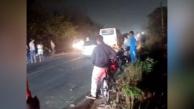 El hecho dejó a los dos pasajeros de la motocicleta como las principales víctimas.