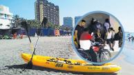 El sujeto departía con varios familiares en la playa de Bello Horizonte