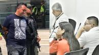 Alias El Satánico y los abogados de la familia de Brenda Pájaro
