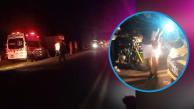 La escena en la que se produjo el accidente