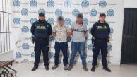 Los dos capturados quedaron a disposición de la Fiscalía General de la Nación