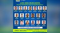 El cartel de los más buscados