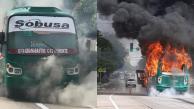 Incendio del bus de Sobusa