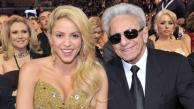 Shakira y su padre en una entrega de premios