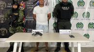 La policía nacional en articulación con el Gaula Militar, capturan en flagrancia a miembro de 'Los Costeños'