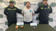 Manuel Vázquez Vergara, de 37 años, fue sorprendido con dos cargas de 500 gramos de pentonita